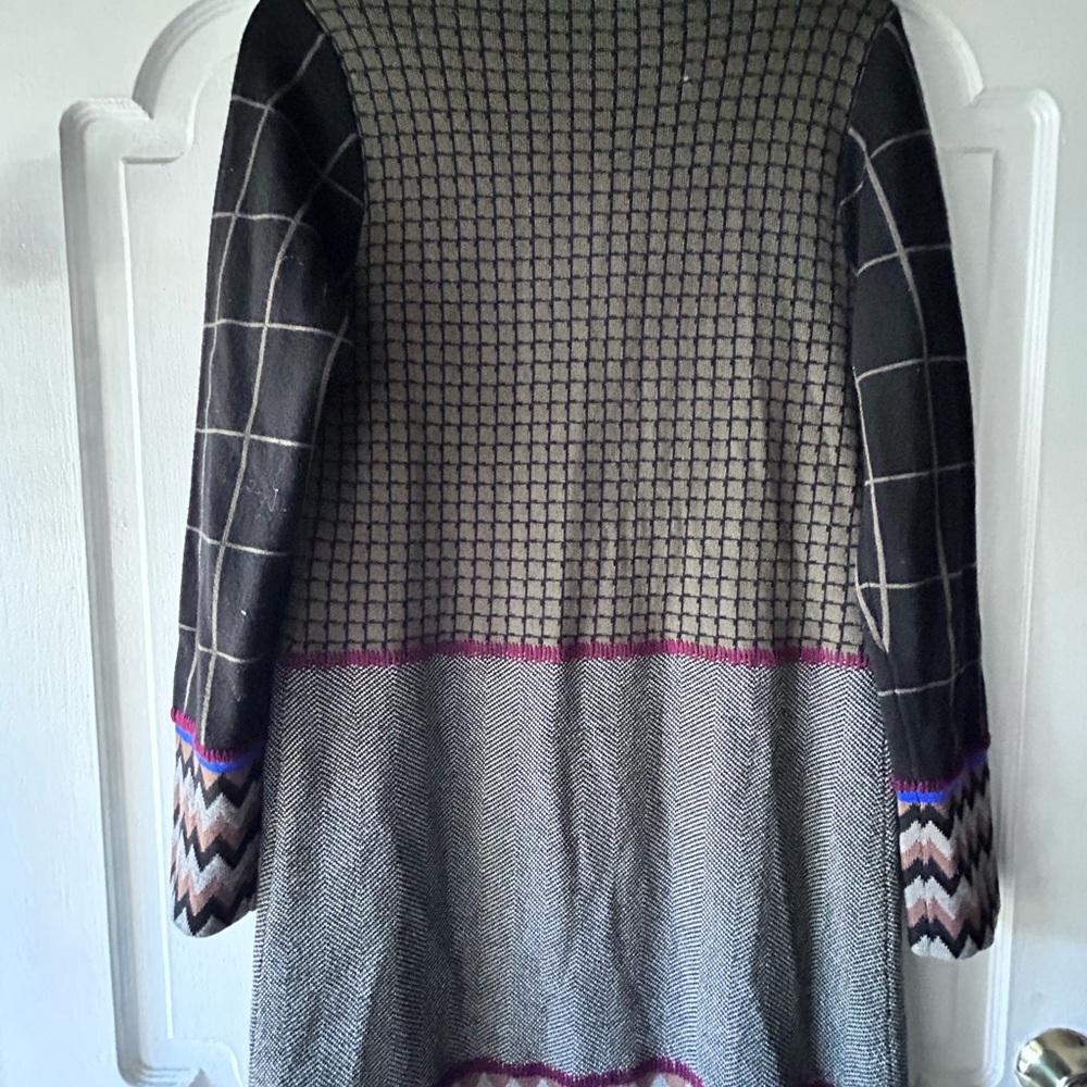 Per Se Multicolor Patterned Men's Sweater - Picture 5 of 7